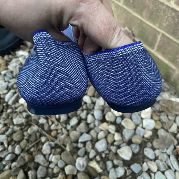 ROTHYS Women’s Retired The Flat Indigo Round Toe Flats Size US 8 - Picture 3 of 7